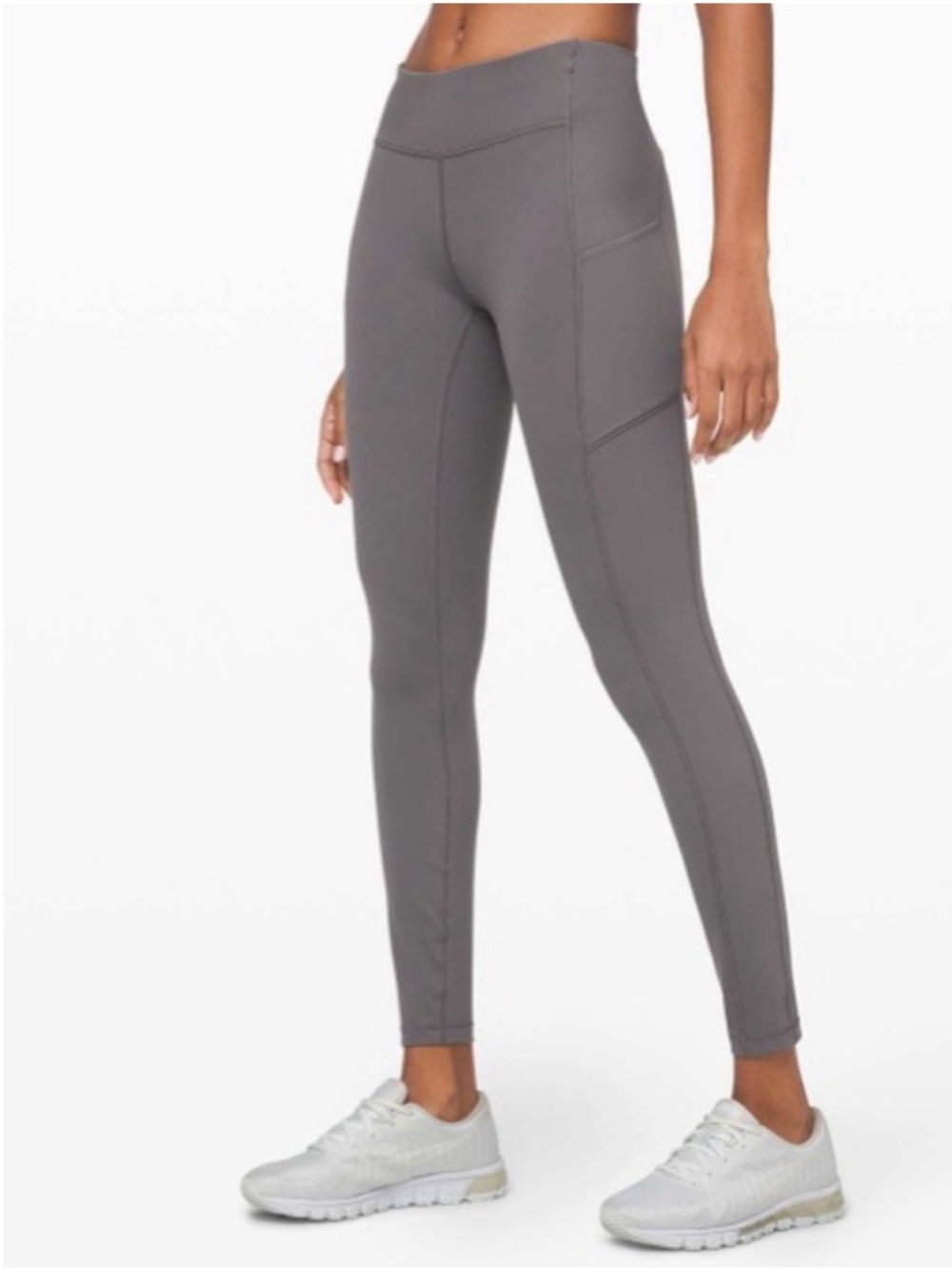 lululemon athletica High-Rise Gray Pocket Leggings